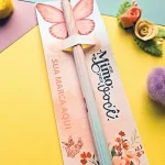 Card Borboleta com Lápis