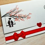 Convite Casamento Tipo Carta Pássaros