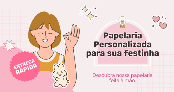 Papel Rosa - Papelaria Personalizada