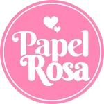 Papel Rosa Papelaria Personalizada