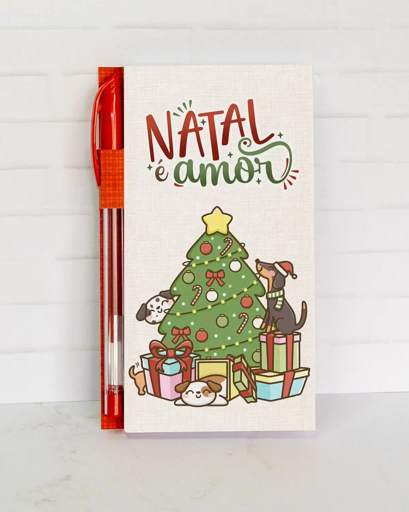 Bloquinho de Anotações Natal
