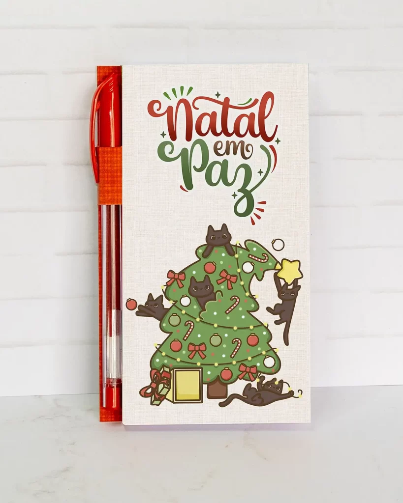 Bloquinho de Anotações Natal