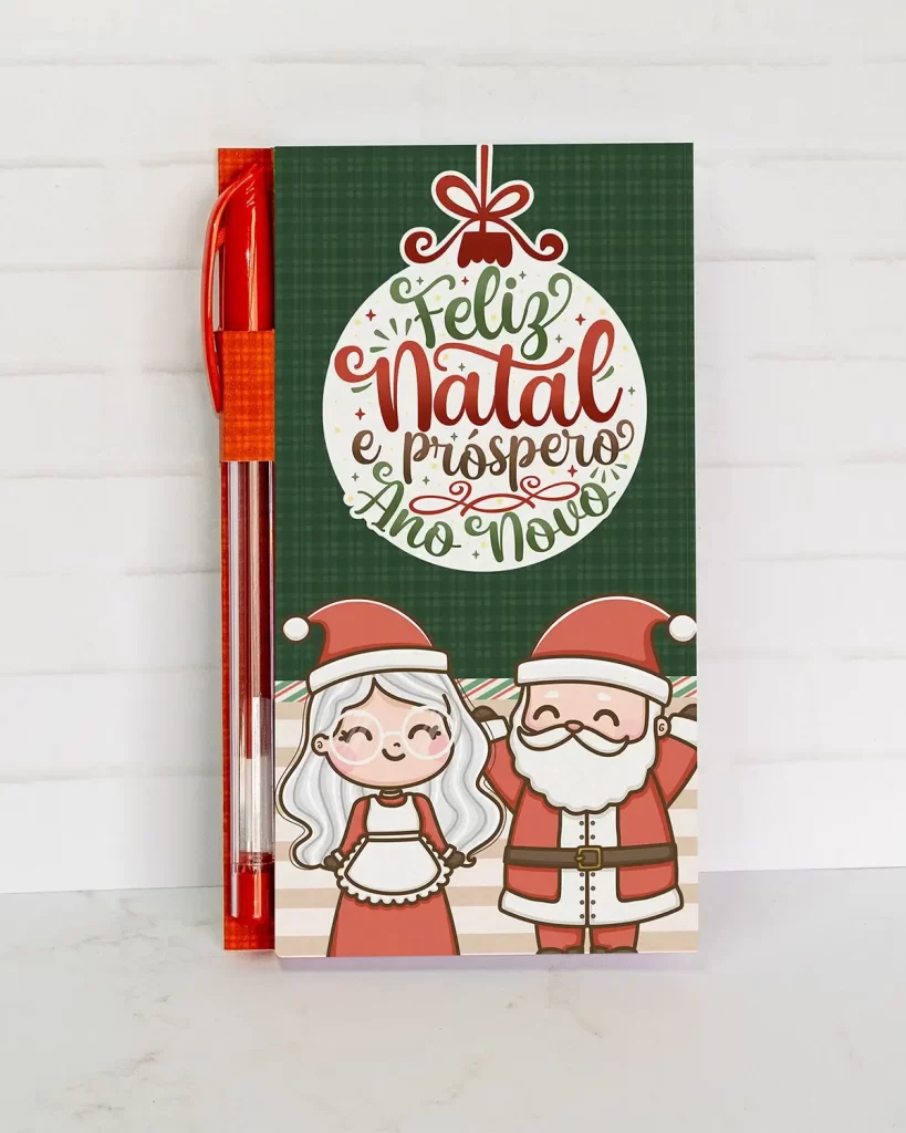 Bloquinho de Anotações Natal