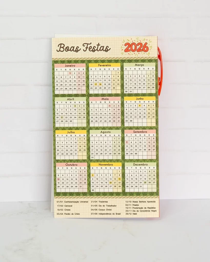 Bloquinho de Anotações Natal