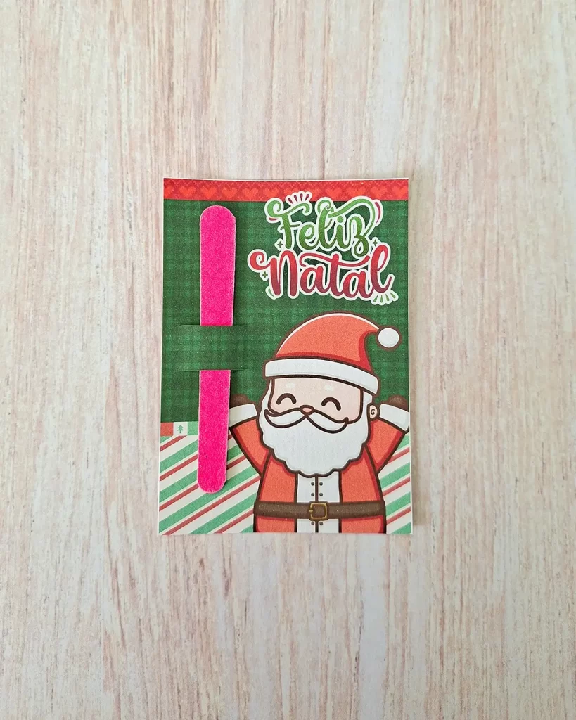 Card Lixa Natal