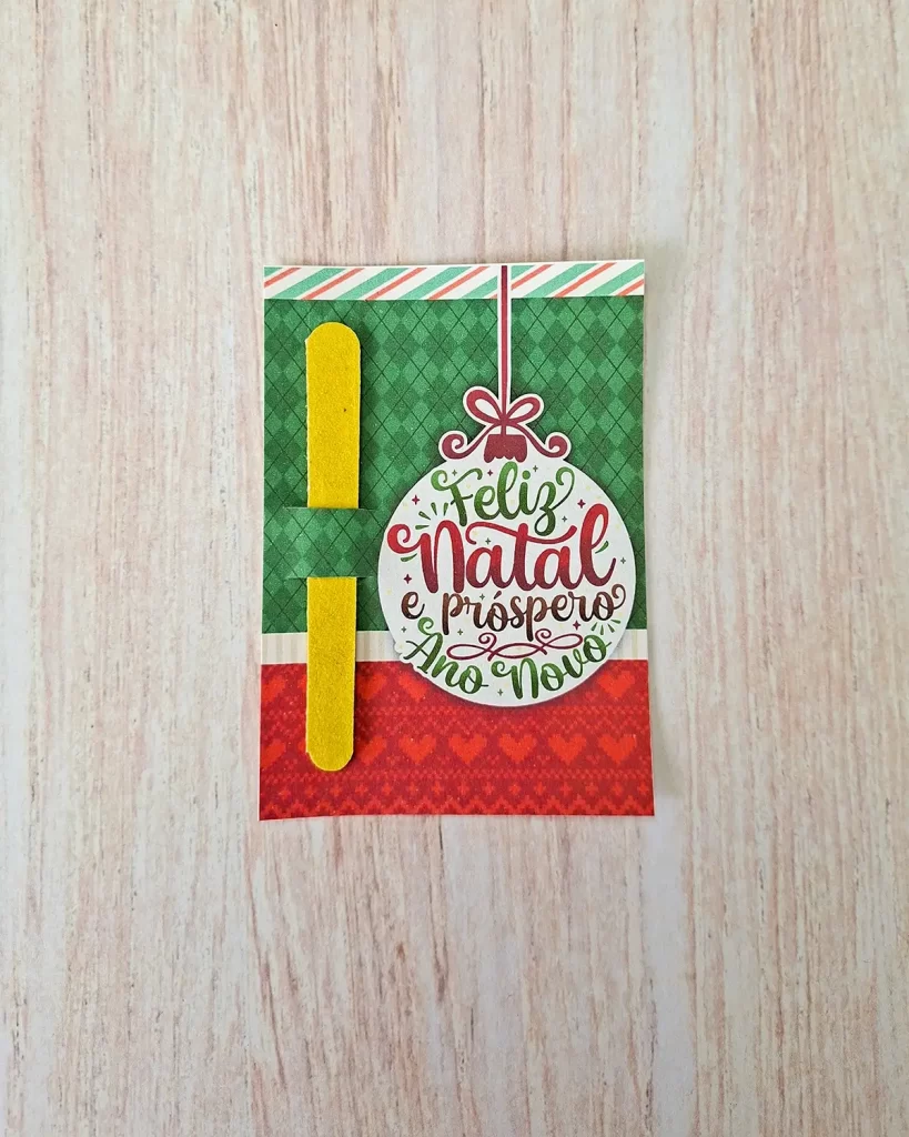 Card Lixa Natal