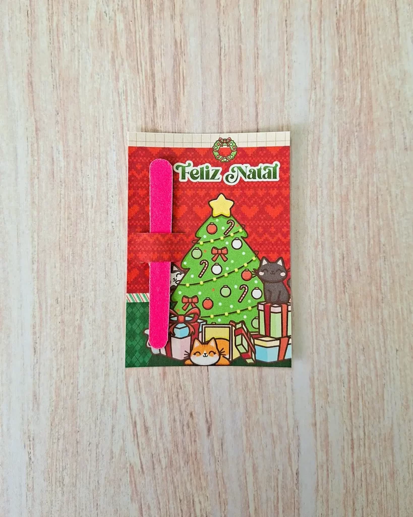 Card Lixa Natal
