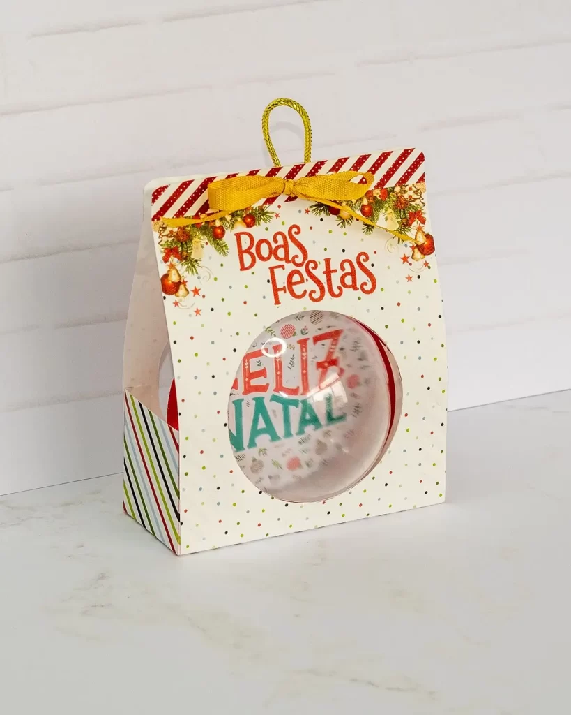 Enfeite Bola de Natal Personalizada