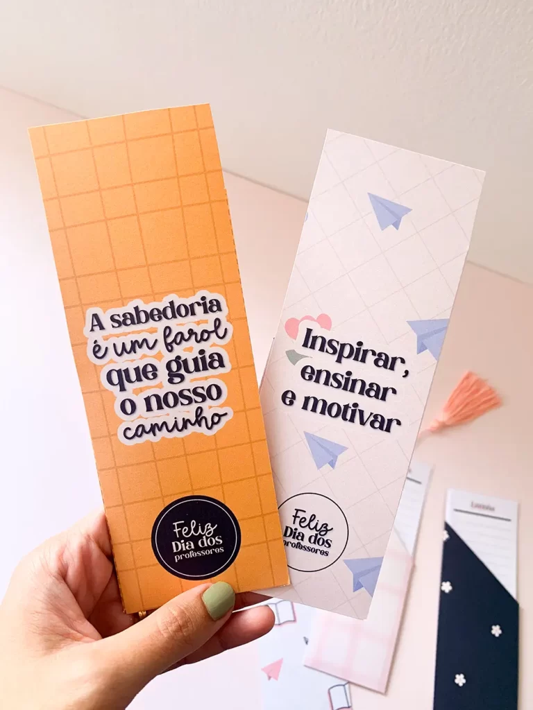 Marca Página Listinha