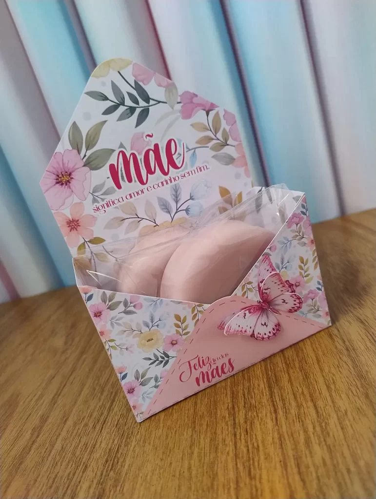 Caixa Envelope Dia das Mães