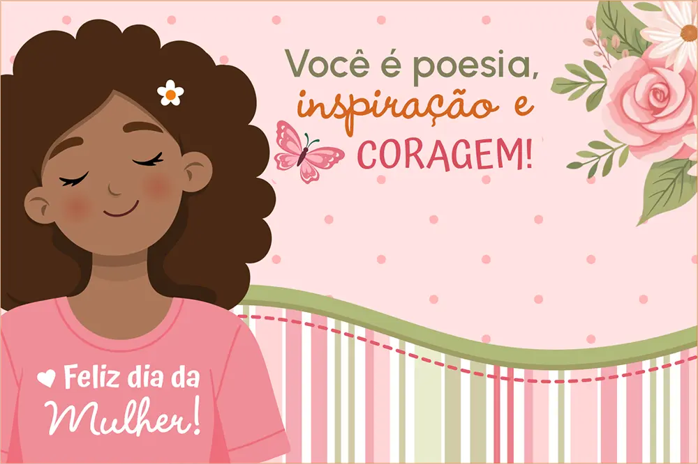 Card Anotações - Dia das Mulheres