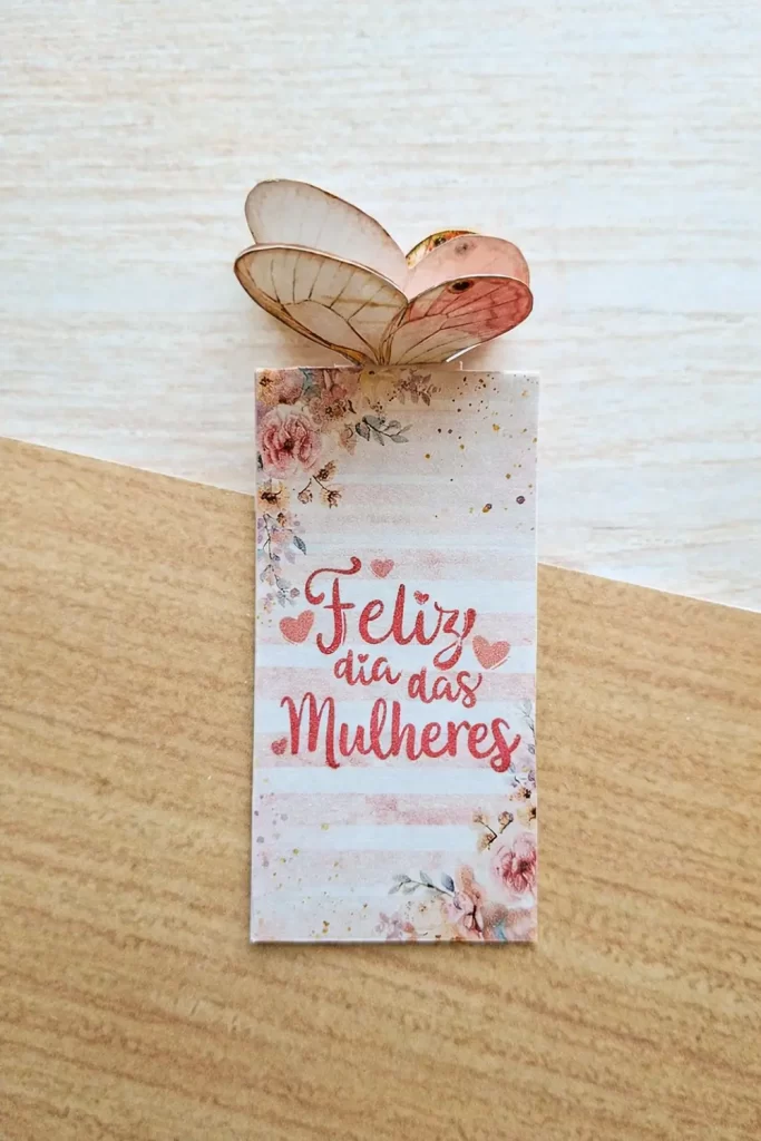 Marca Página Borboleta 3D