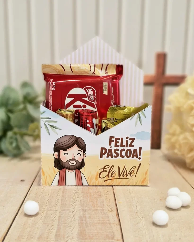 Caixa Envelope Páscoa