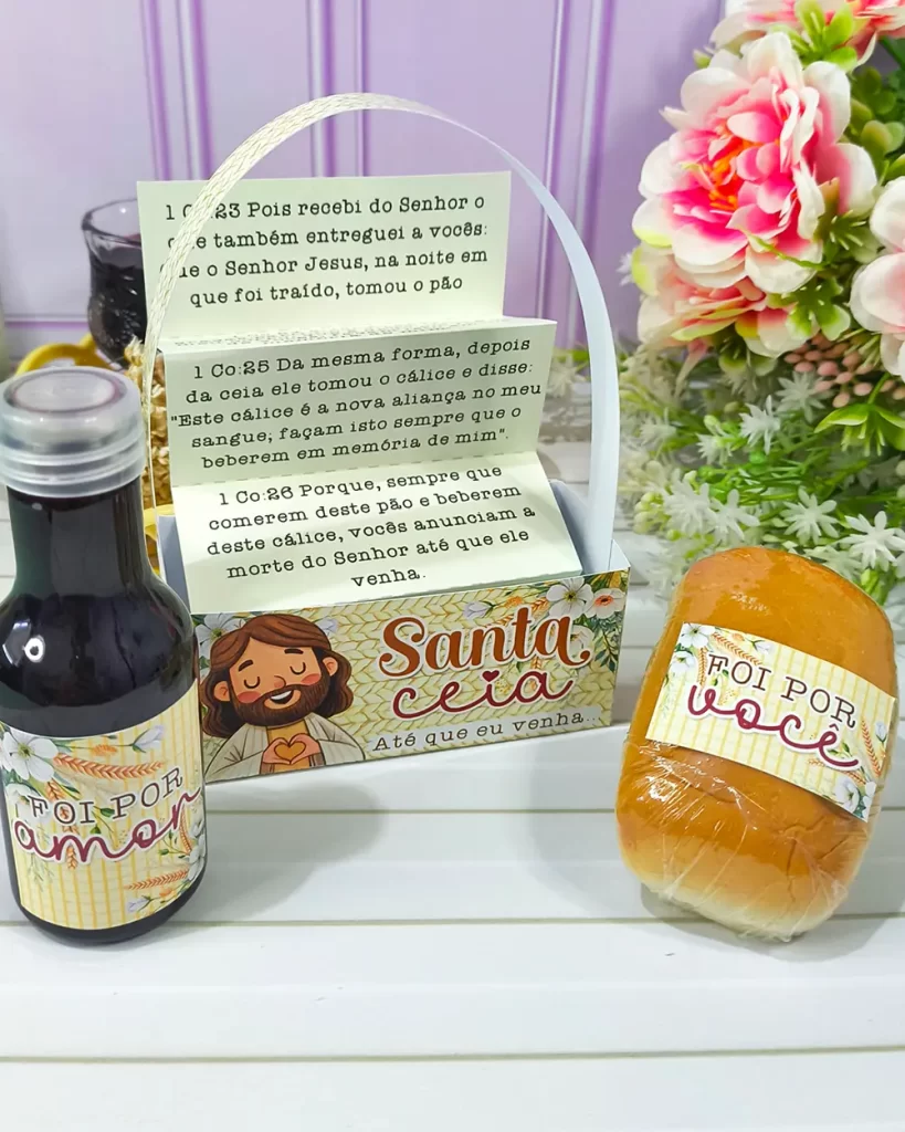 Cestinha Santa Ceia