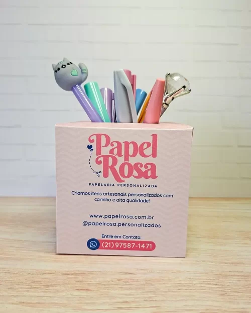 Porta Lápis Calendário 2026