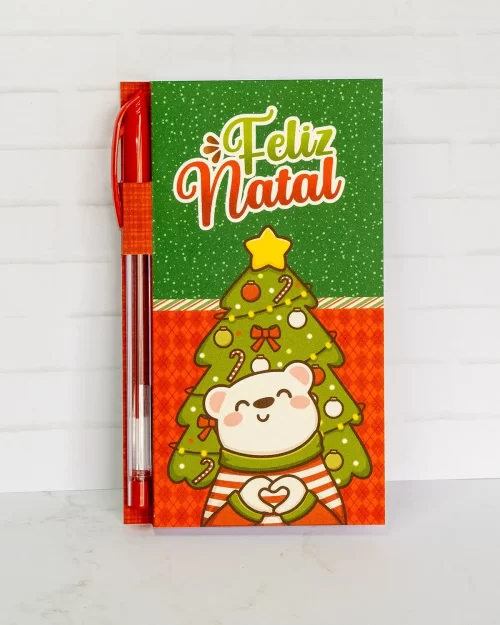 Bloquinho de Anotações Natal