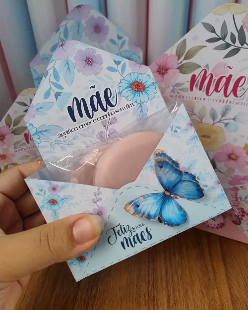 Caixa Envelope Dia das Mães
