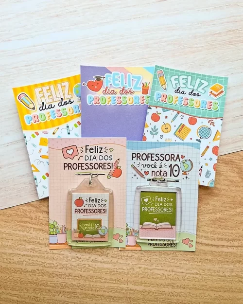Card Chaveiro - Dia dos Professores