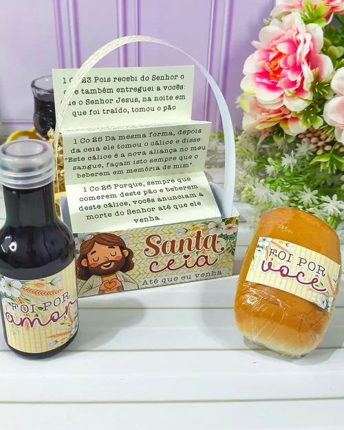 Cestinha Santa Ceia