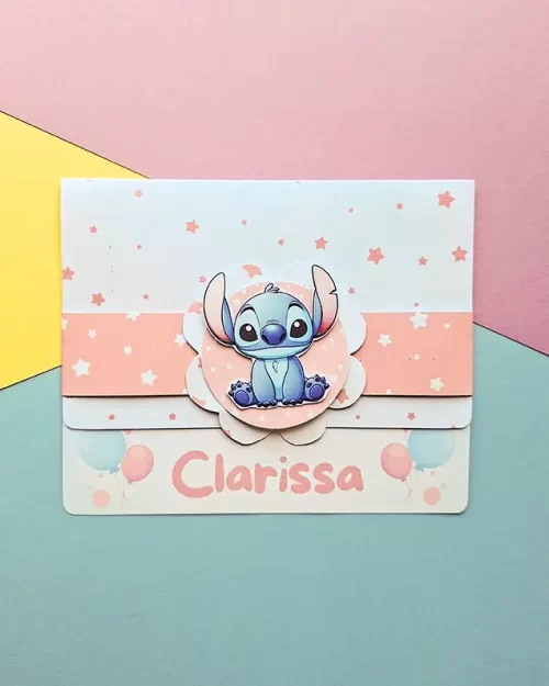 Convite Infantil Stitch