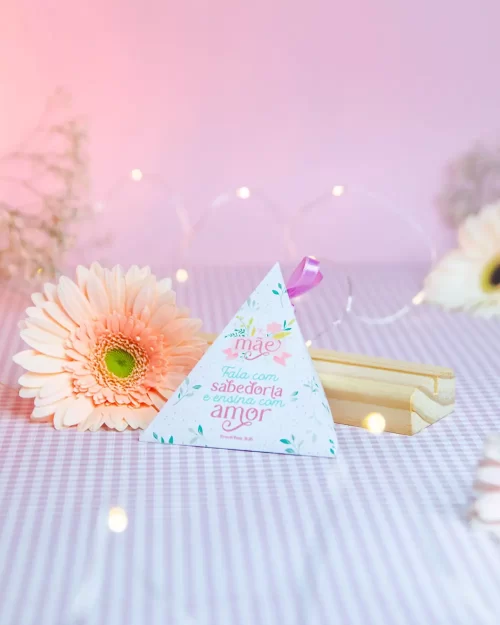 Caixa Pirâmide - Porta Bombom