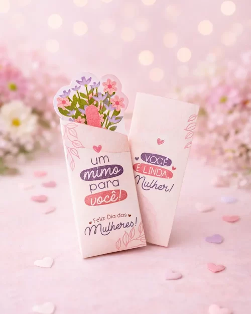 Porta Mini Lixa Buquê